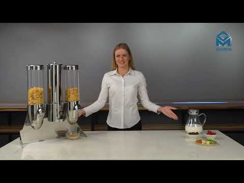 Corn Flakes Dispenser ve Sütlük Haznesi Klasik Üçlü